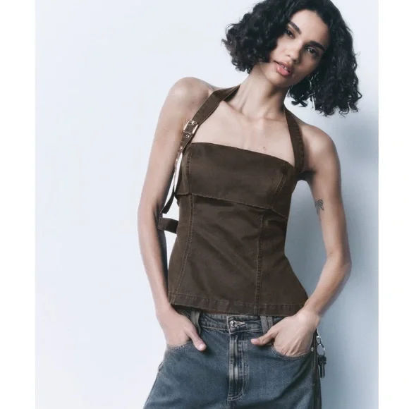 トップス ZARA Zara | Tops | Zara Zippered Top | Poshmark
